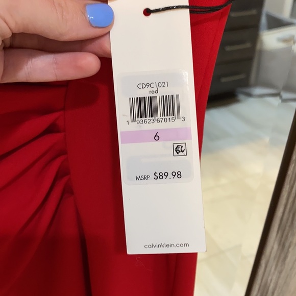 Calvin Klein | Red Dress - Picture 4 of 6